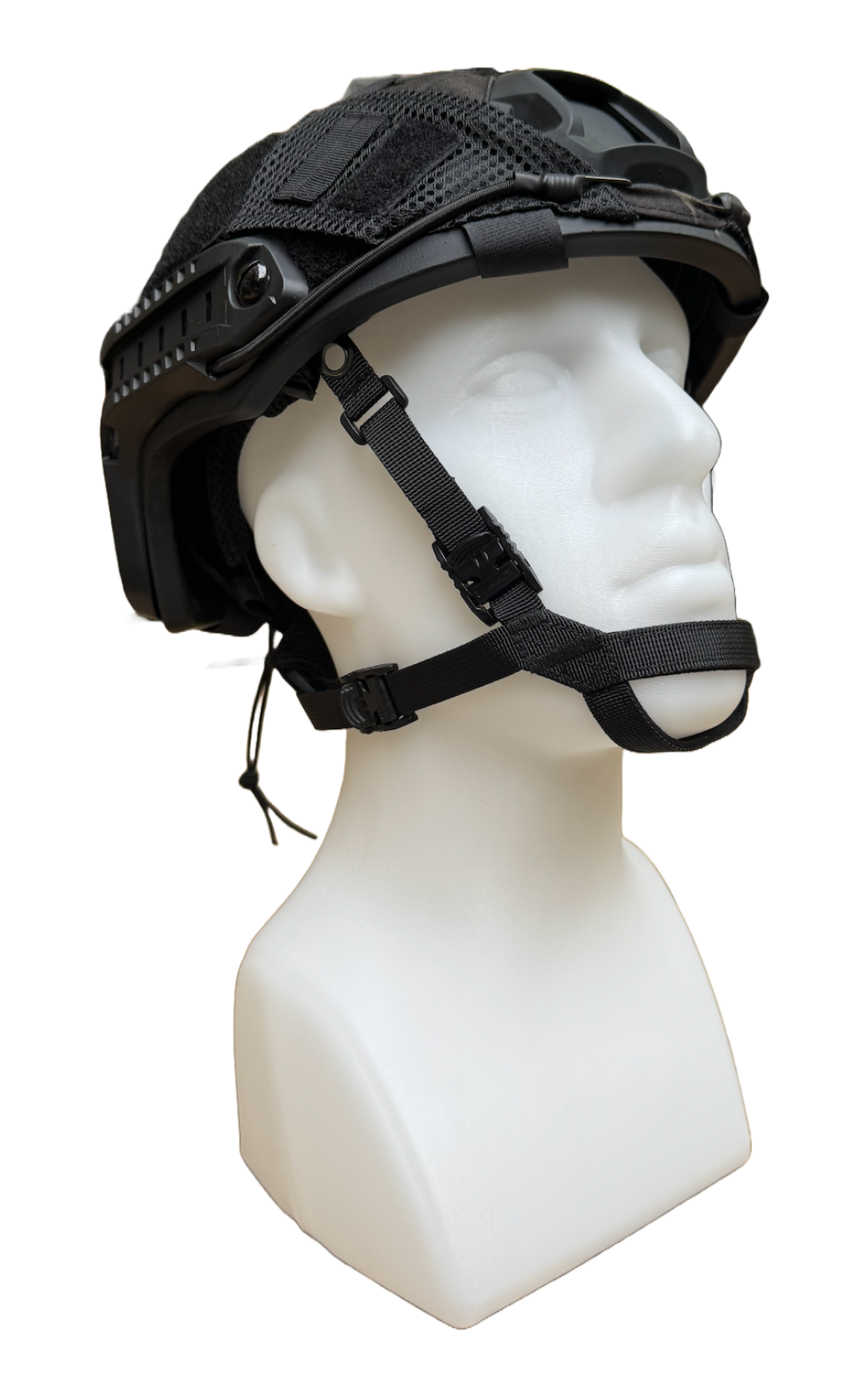 Tactical ballistic Black helmet set (Helmet edition) FRP